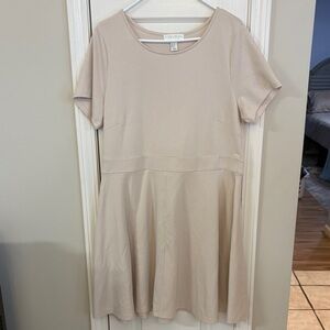 Forever 21 Soft Beige Mini Dress